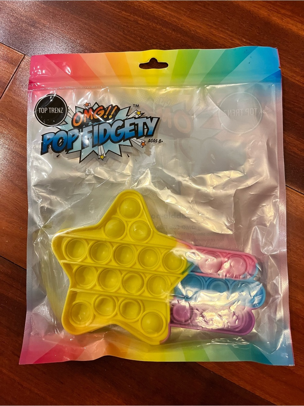 New in package! Shooting Star Push Popper
